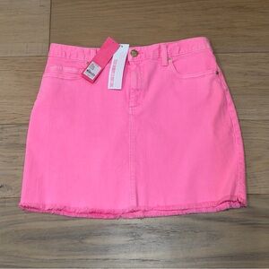 Lilly Pulitzer Bright Pink Mini Skirt